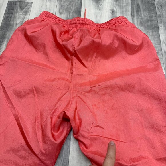 ✅Womens L VTG Lavon Nylon Track Suit Lined Jacket & Pants Set Multicolor 80s 90s - Picture 13 of 15